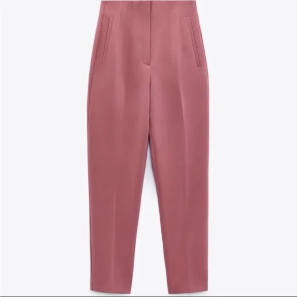 ✨ Zara High Waisted Work Pants SMALL NWT TikTok IG famous!!! RARE ✨ - Picture 8 of 11